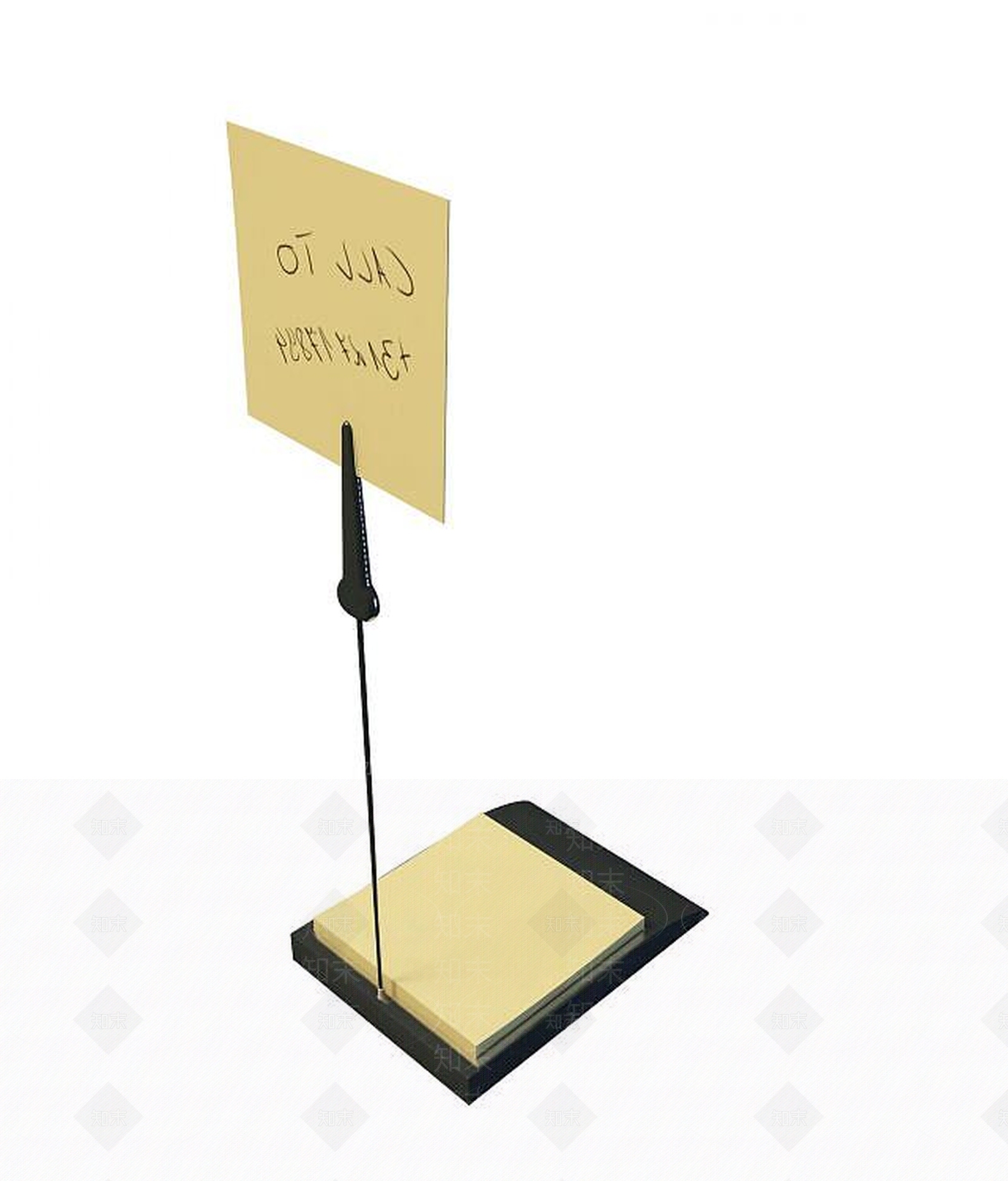 现代便利贴3D模型下载【ID:1189455339】