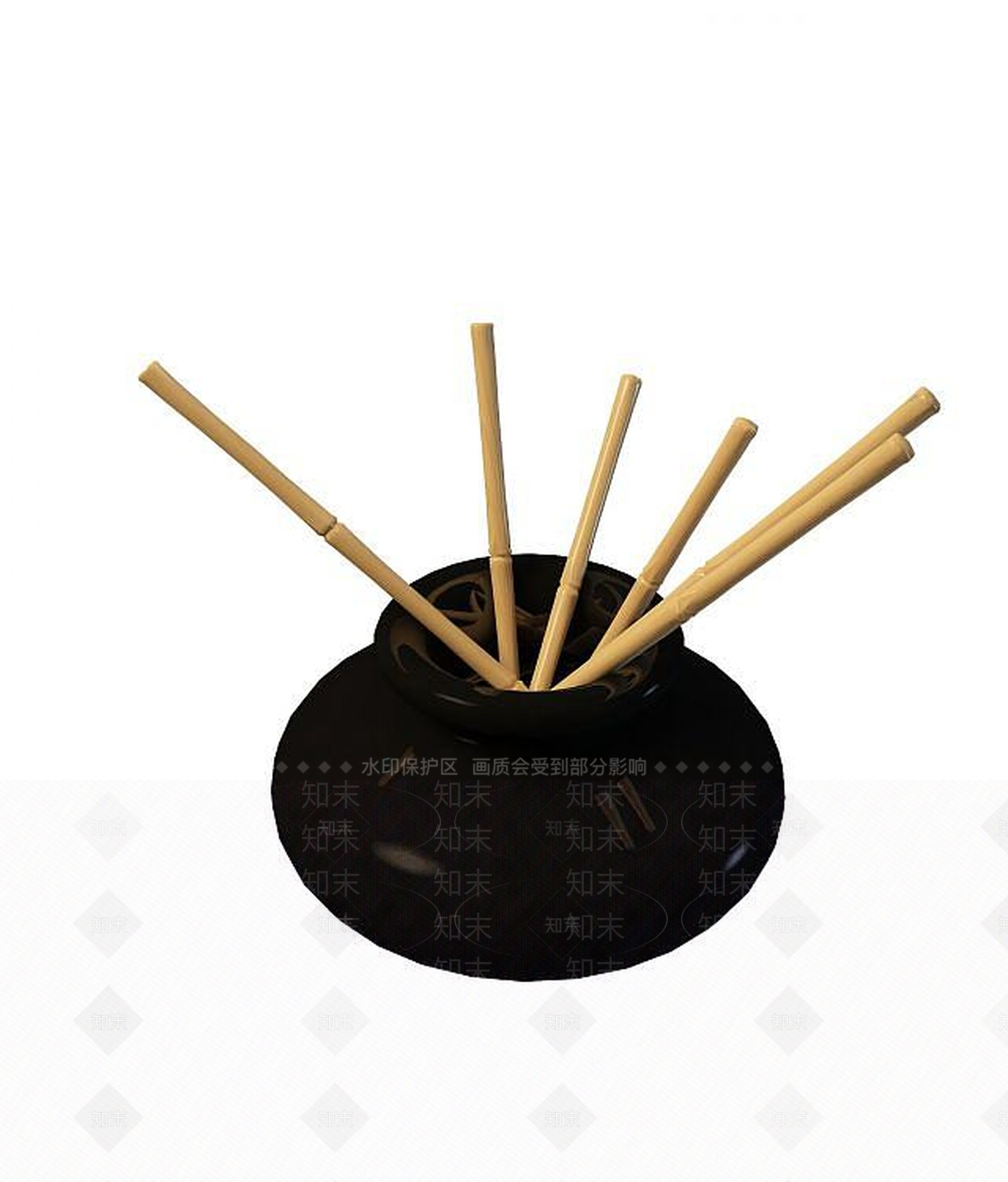 现代笔筒3D模型下载【ID:1189456648】