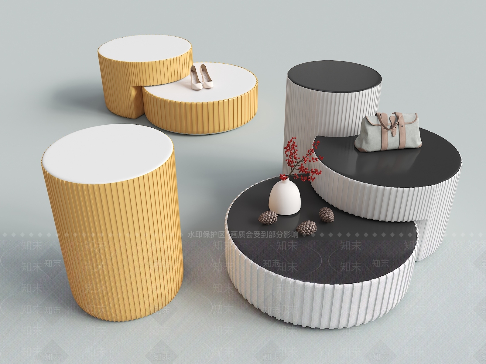 展示台SU模型下载【ID:1189461607】