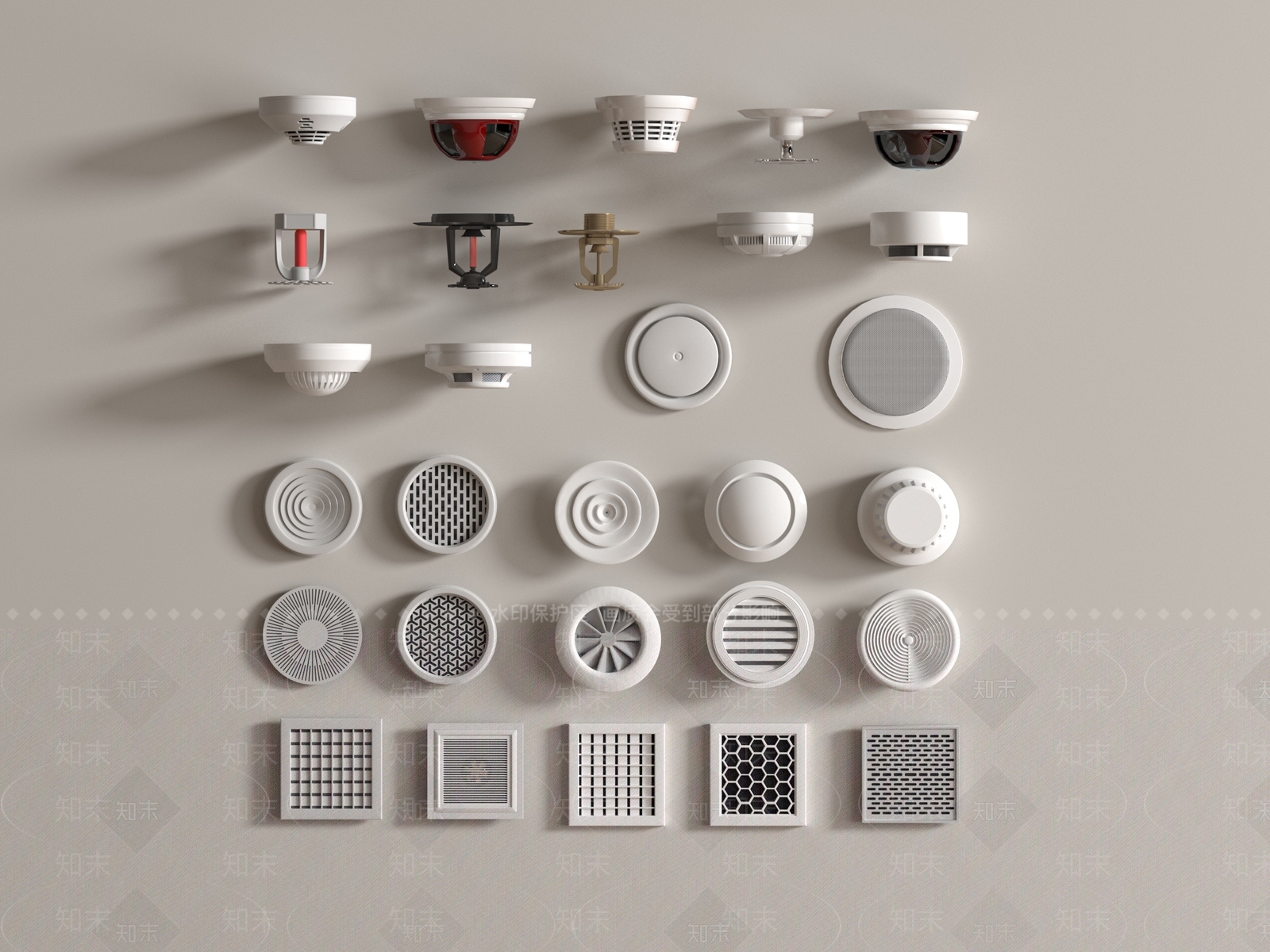 公用器材3D模型下载【ID:1189462518】