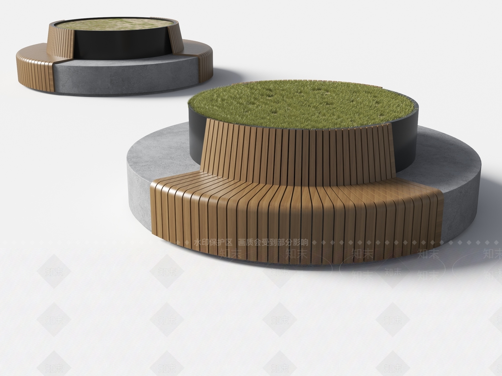 树池3D模型下载【ID:1189462894】