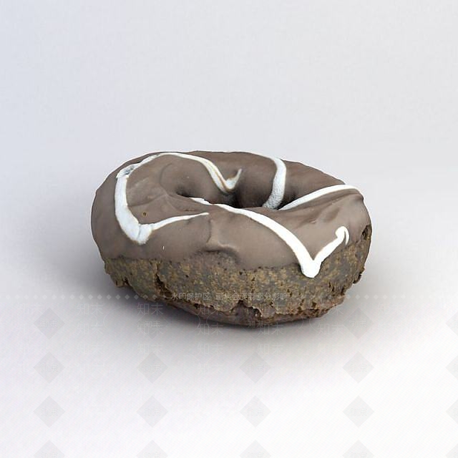 现代游戏食物甜甜圈3D模型下载【ID:1189463007】