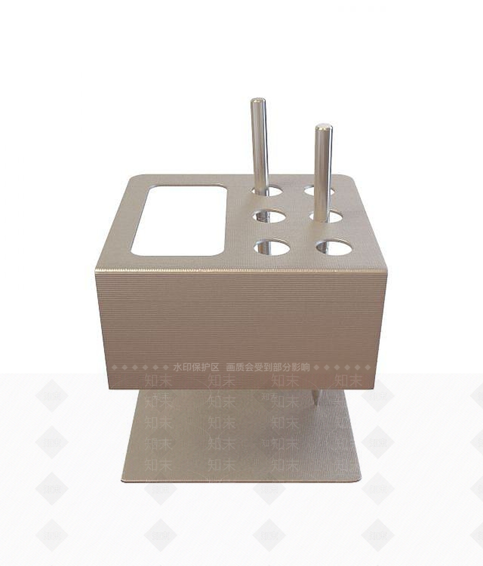现代笔台3D模型下载【ID:1189465380】
