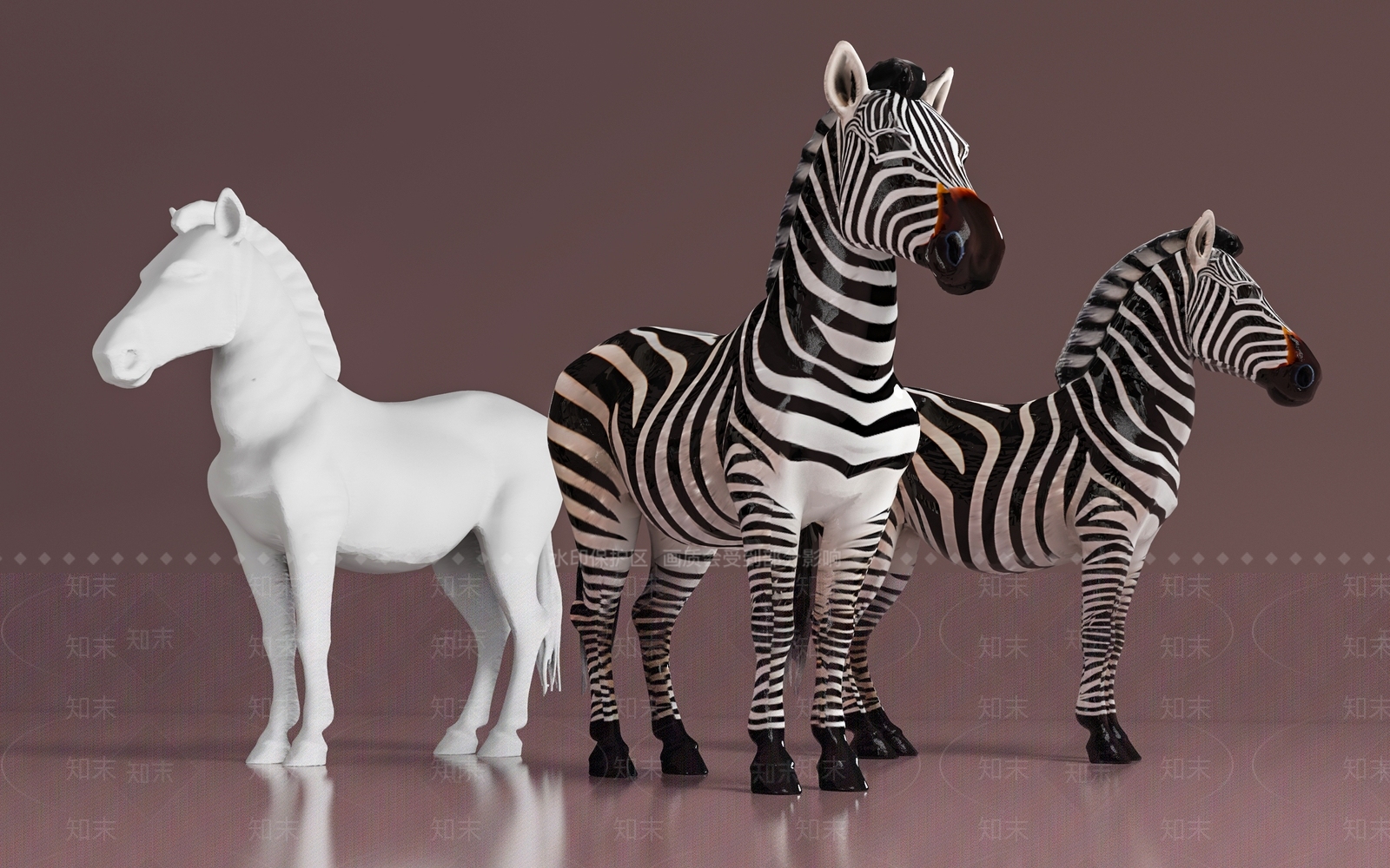 爬行类动物3D模型下载【ID:1189474103】