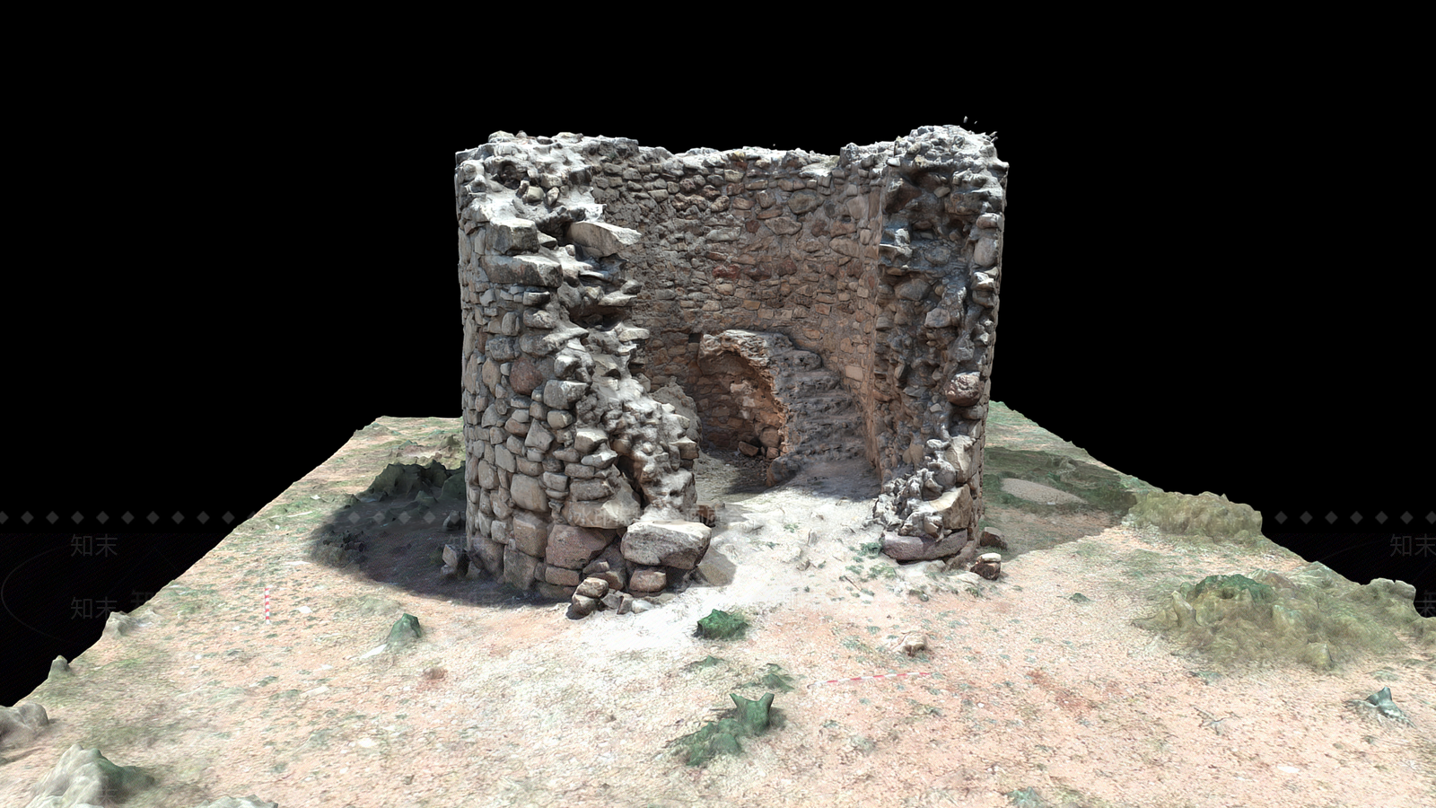 现代中式古建3D模型下载【ID:1189476024】