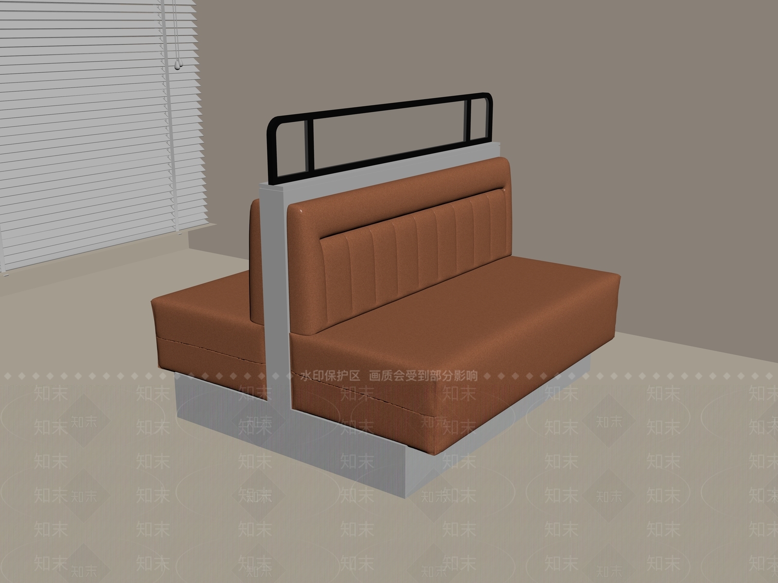 现代卡座沙发SU模型下载【ID:1189477941】