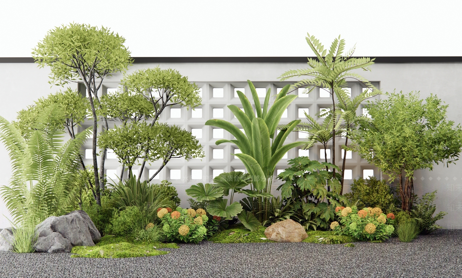 灌木SU模型下载【ID:1189478018】