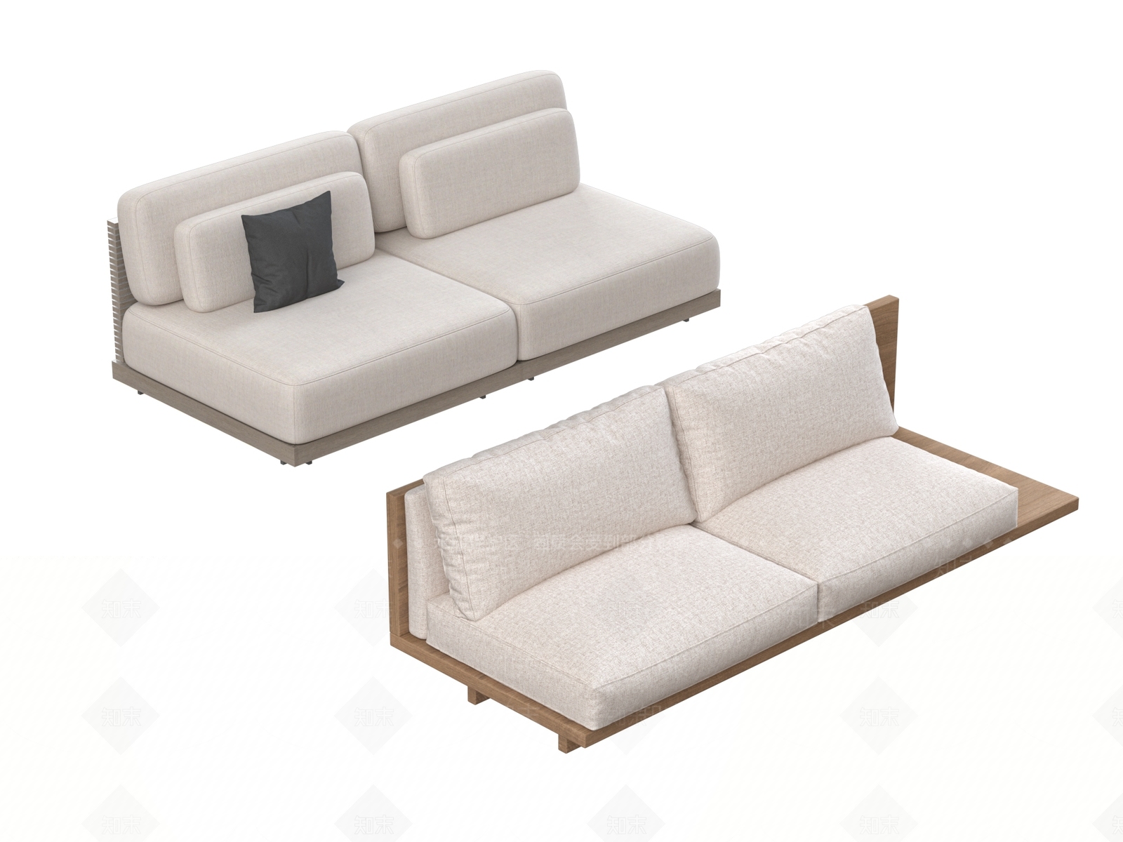 坐垫SU模型下载【ID:1189480287】