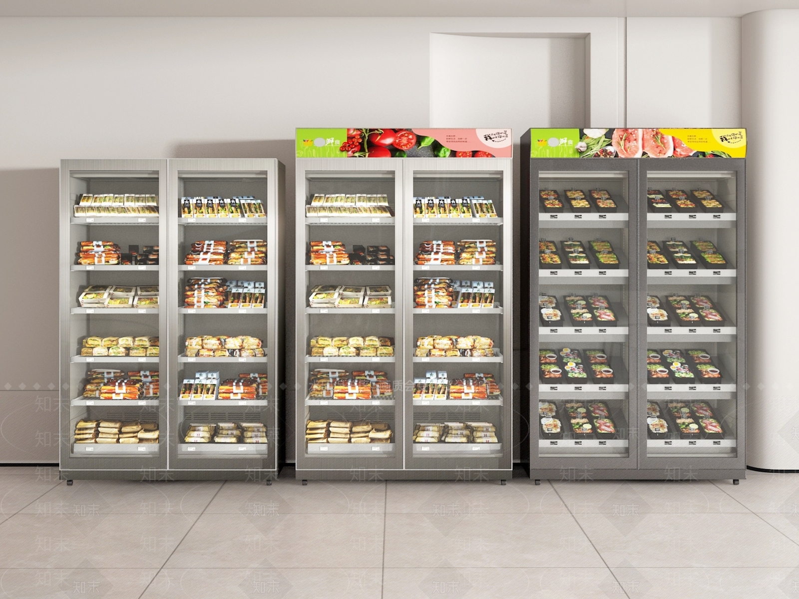 冰柜SU模型下载【ID:1189481035】