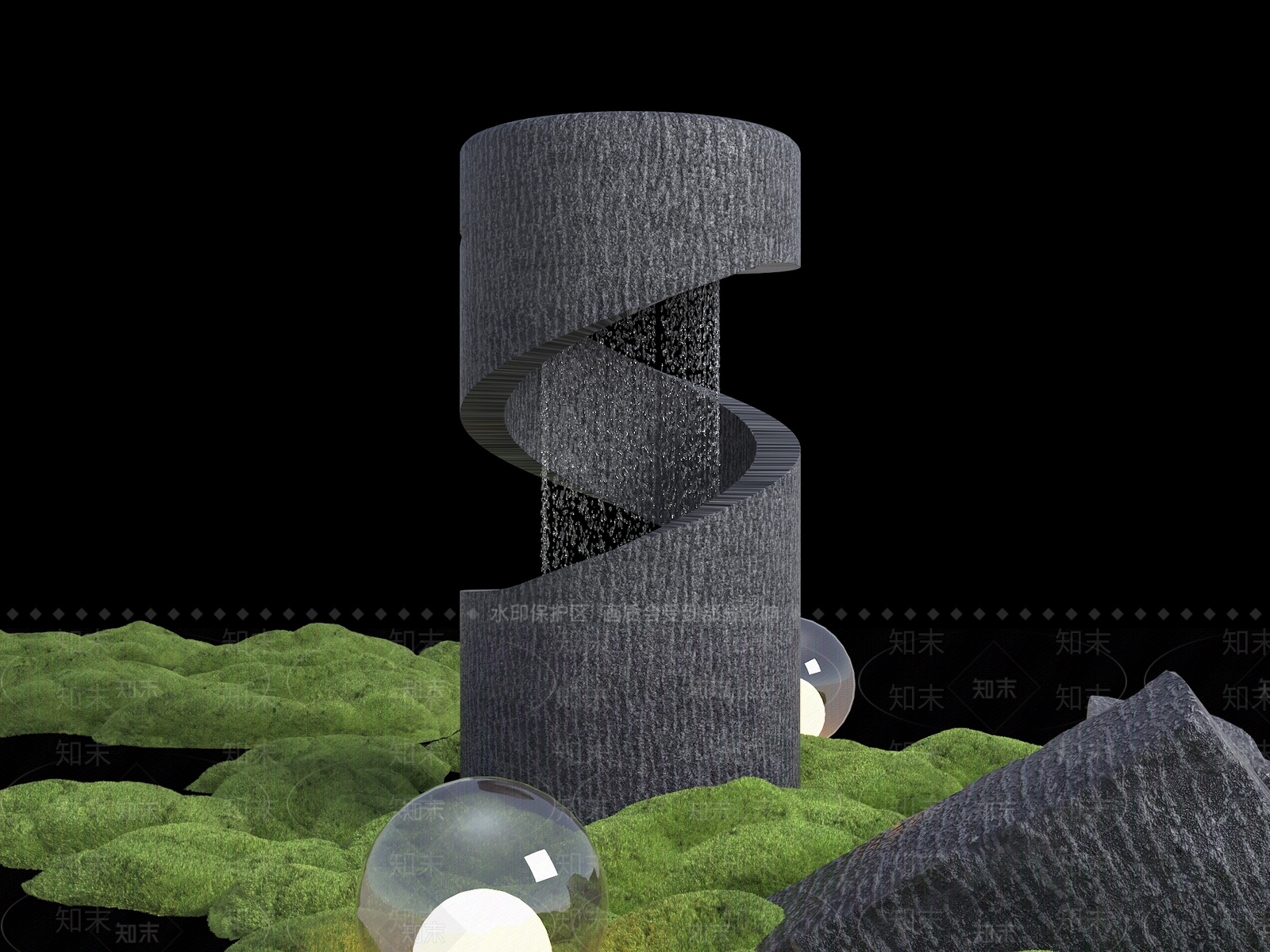 中式其他景观小品3D模型下载【ID:1189497821】