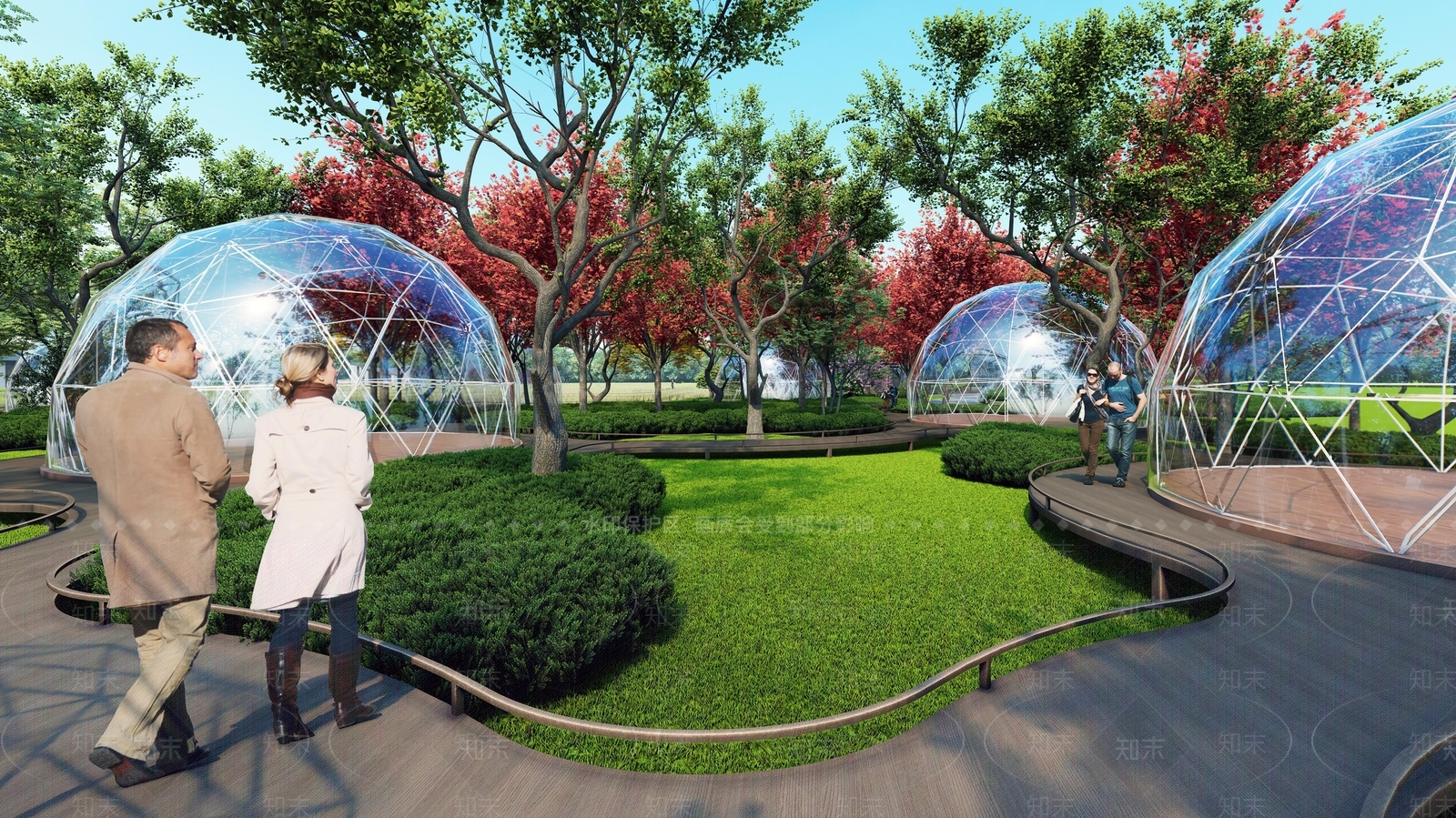 现代乡村公园SU模型下载【ID:1189498665】