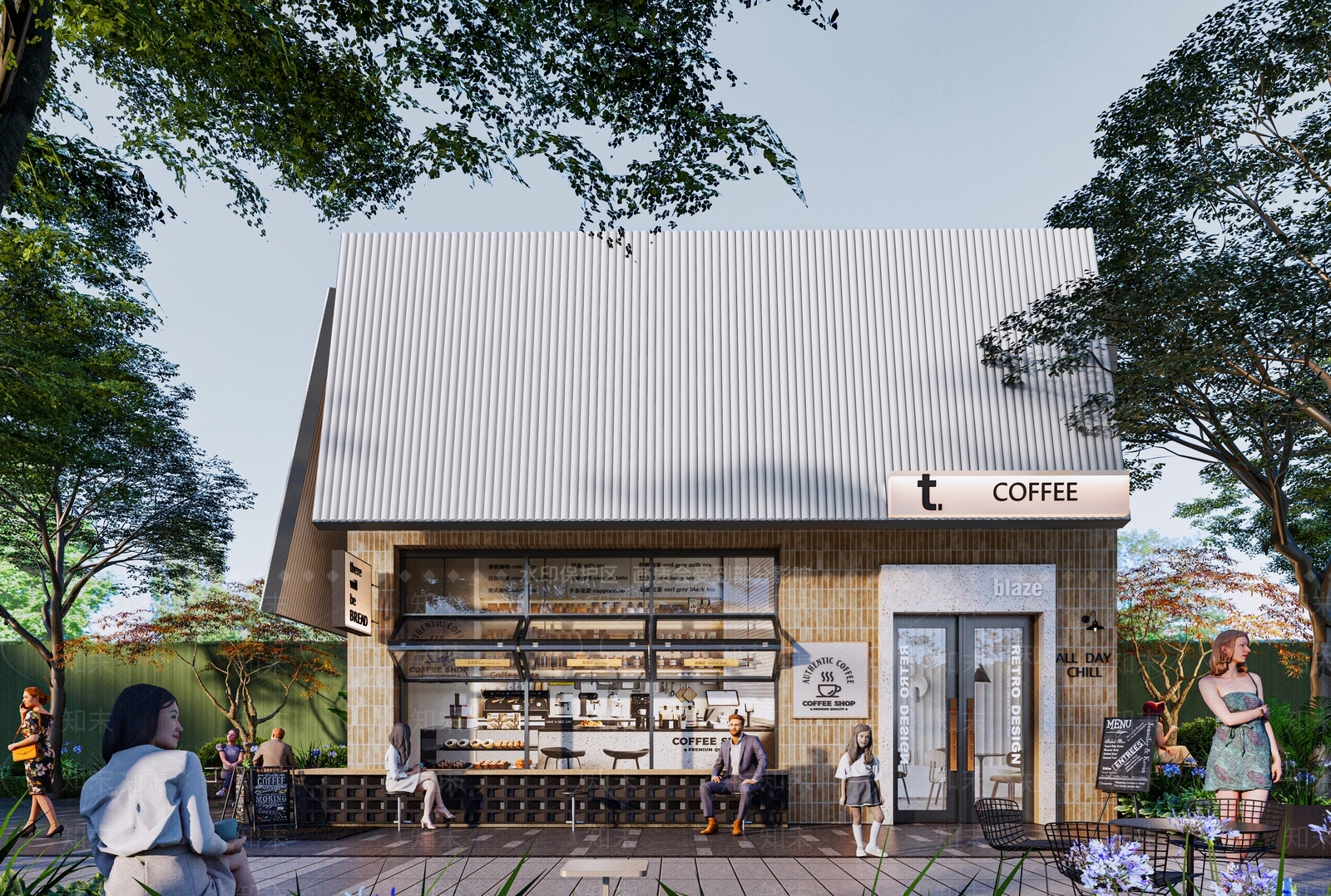 现代橱窗SU模型下载【ID:1189501862】