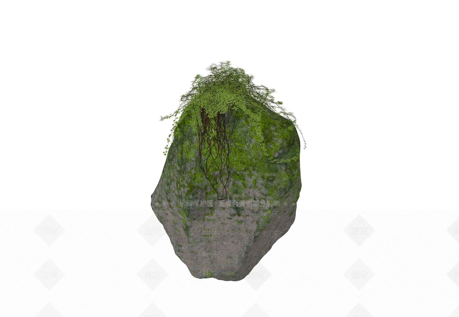 现代石头SU模型下载【ID:1189508667】