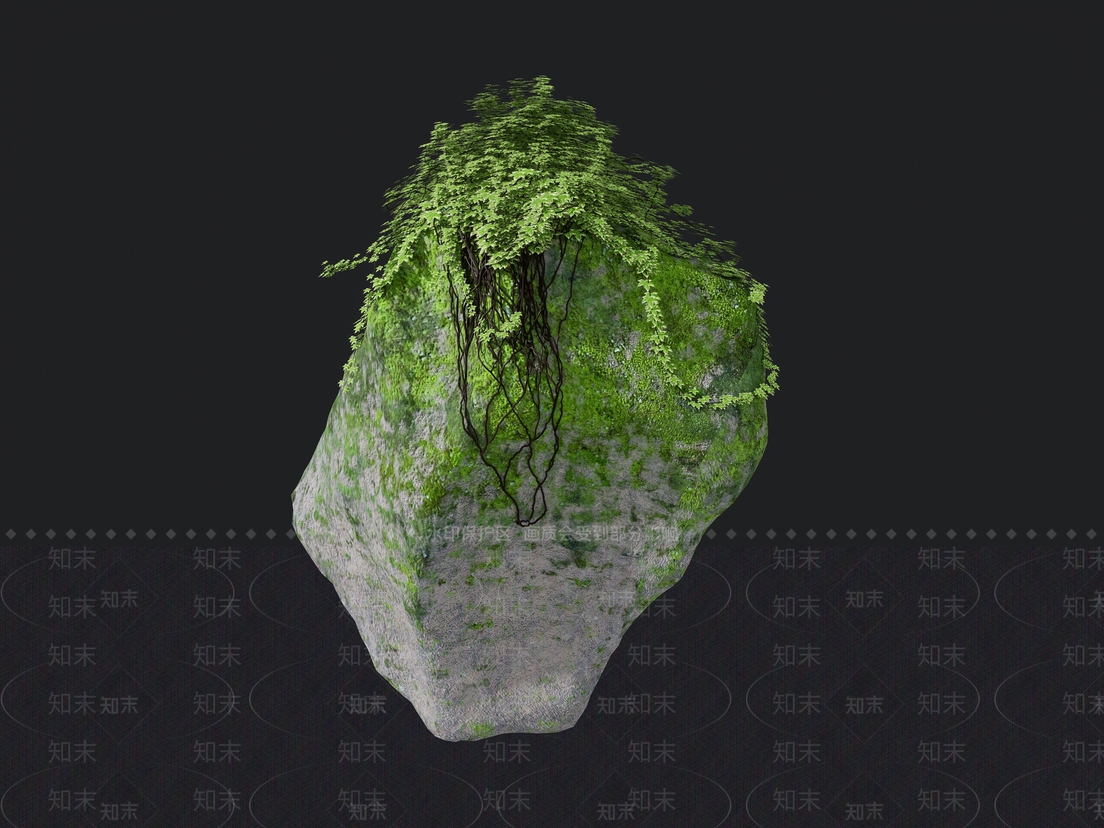 现代石头SU模型下载【ID:1189508667】