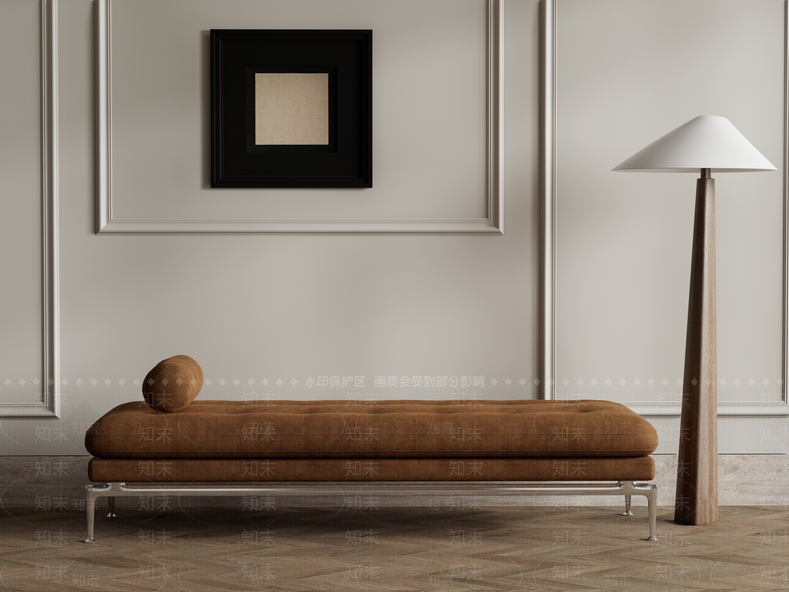 意式沙发凳SU模型下载【ID:1189509789】