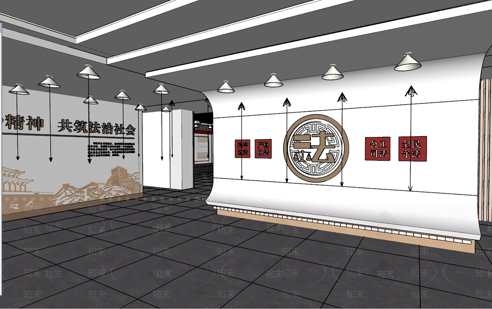 现代其他文化空间SU模型下载【ID:1189510123】