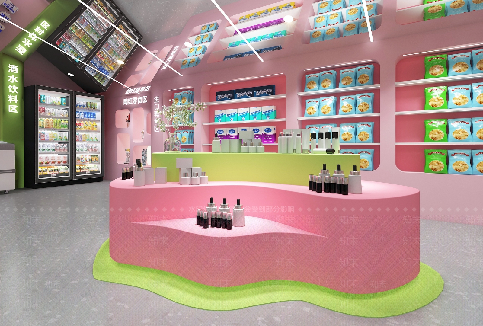 现代商场3D模型下载【ID:1189538341】