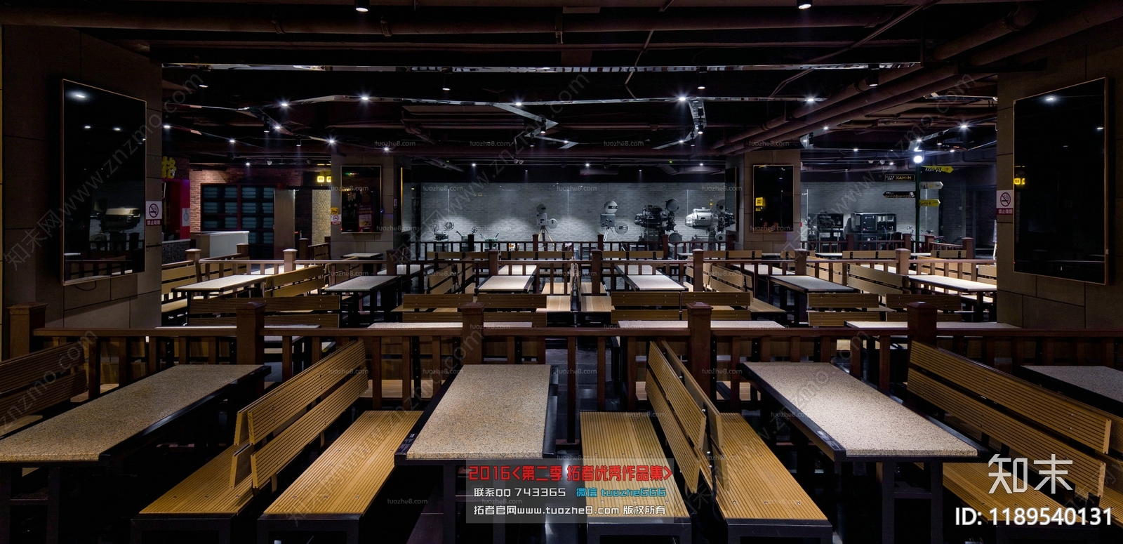 现代其他商业空间cad施工图下载【ID:1189540131】
