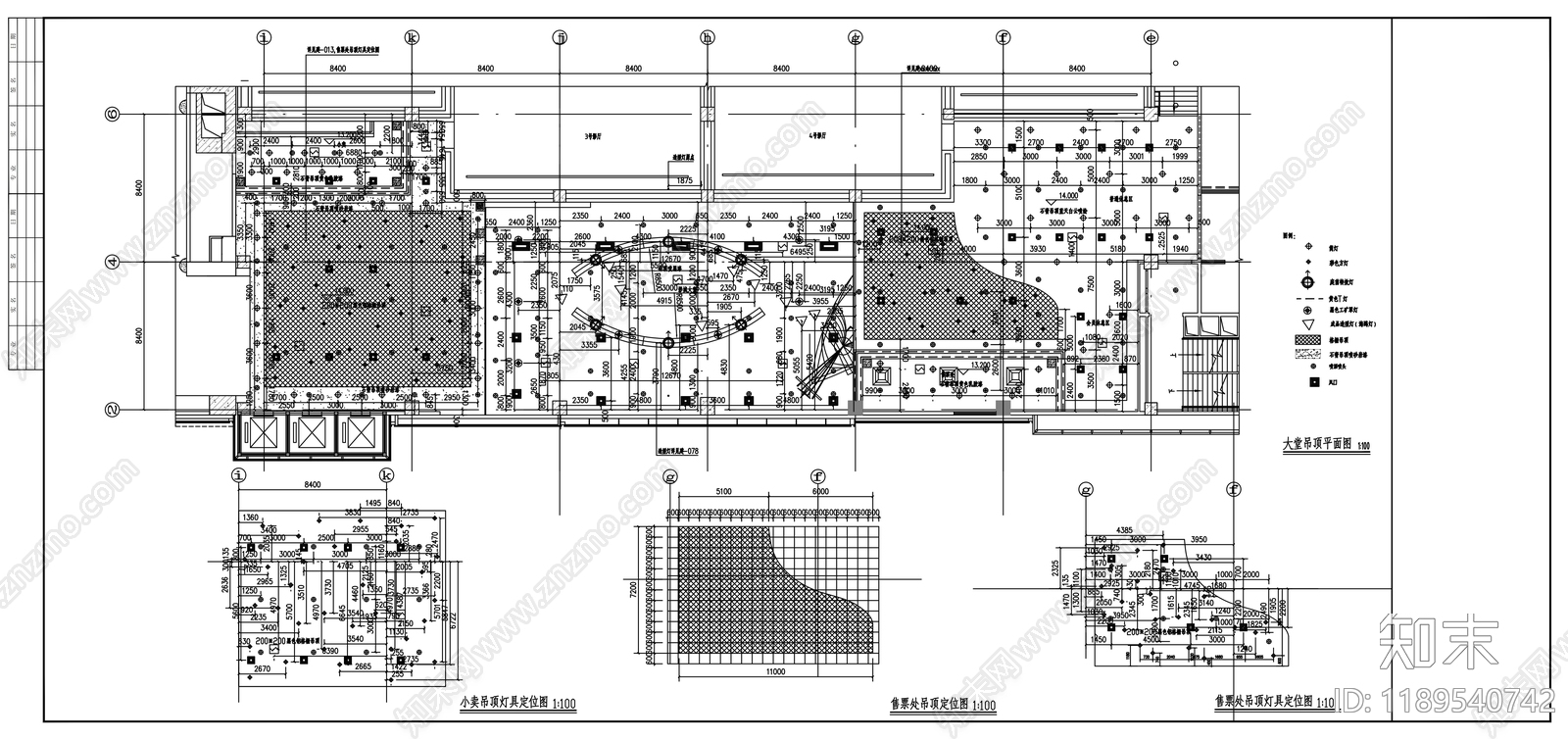 现代其他商业空间cad施工图下载【ID:1189540742】