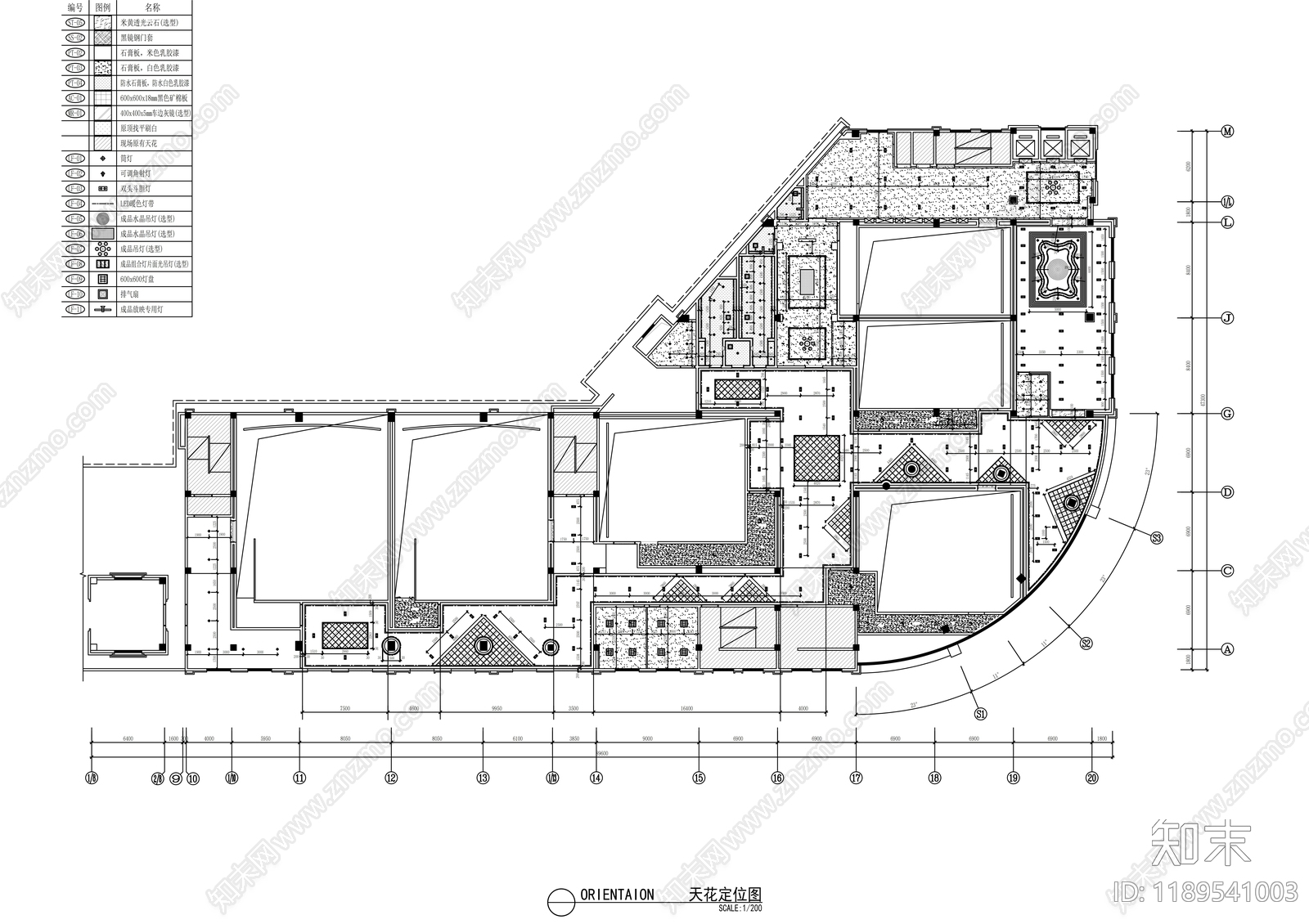 现代其他商业空间cad施工图下载【ID:1189541003】
