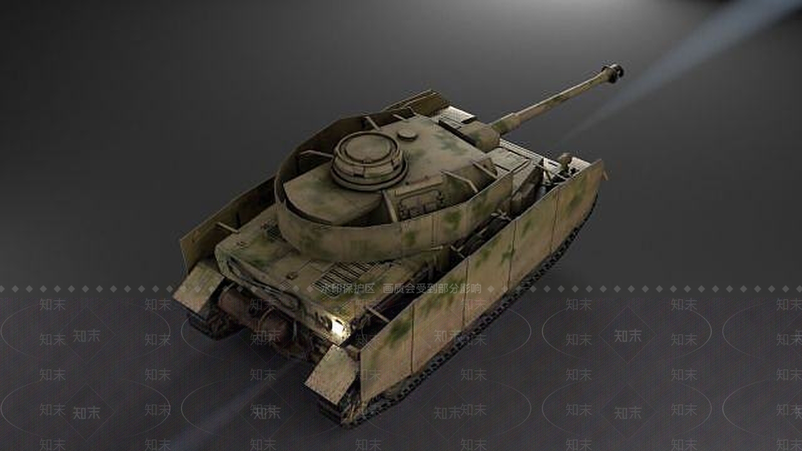 现代坦克3D模型下载【ID:1189544960】