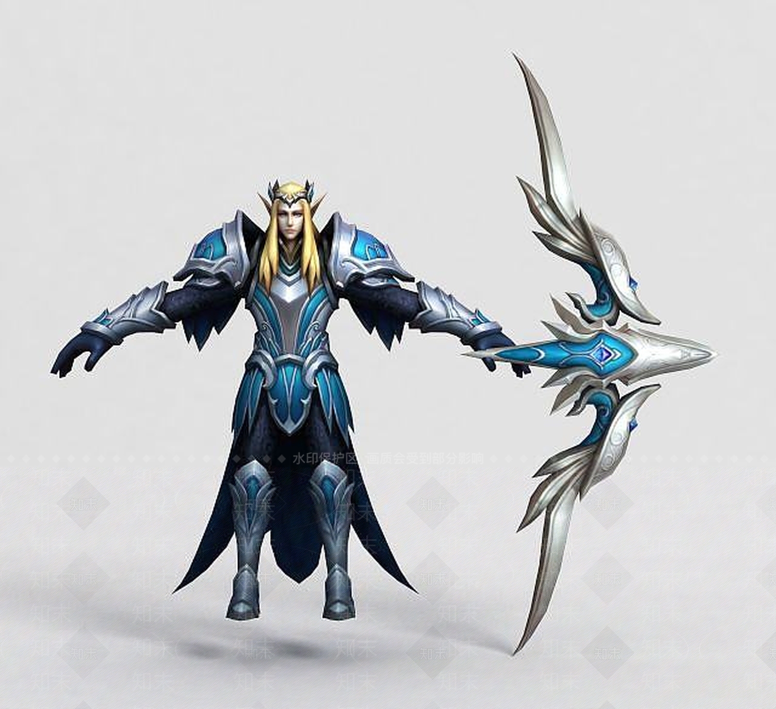 现代王者荣耀男人物3D模型下载【ID:1189549860】