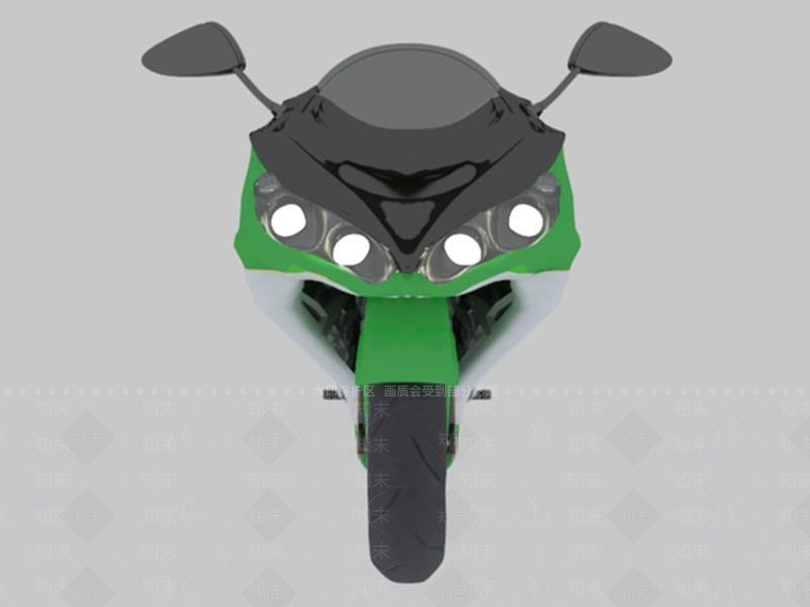 现代川崎摩托中国Kawasaki3D模型下载【ID:1189551994】