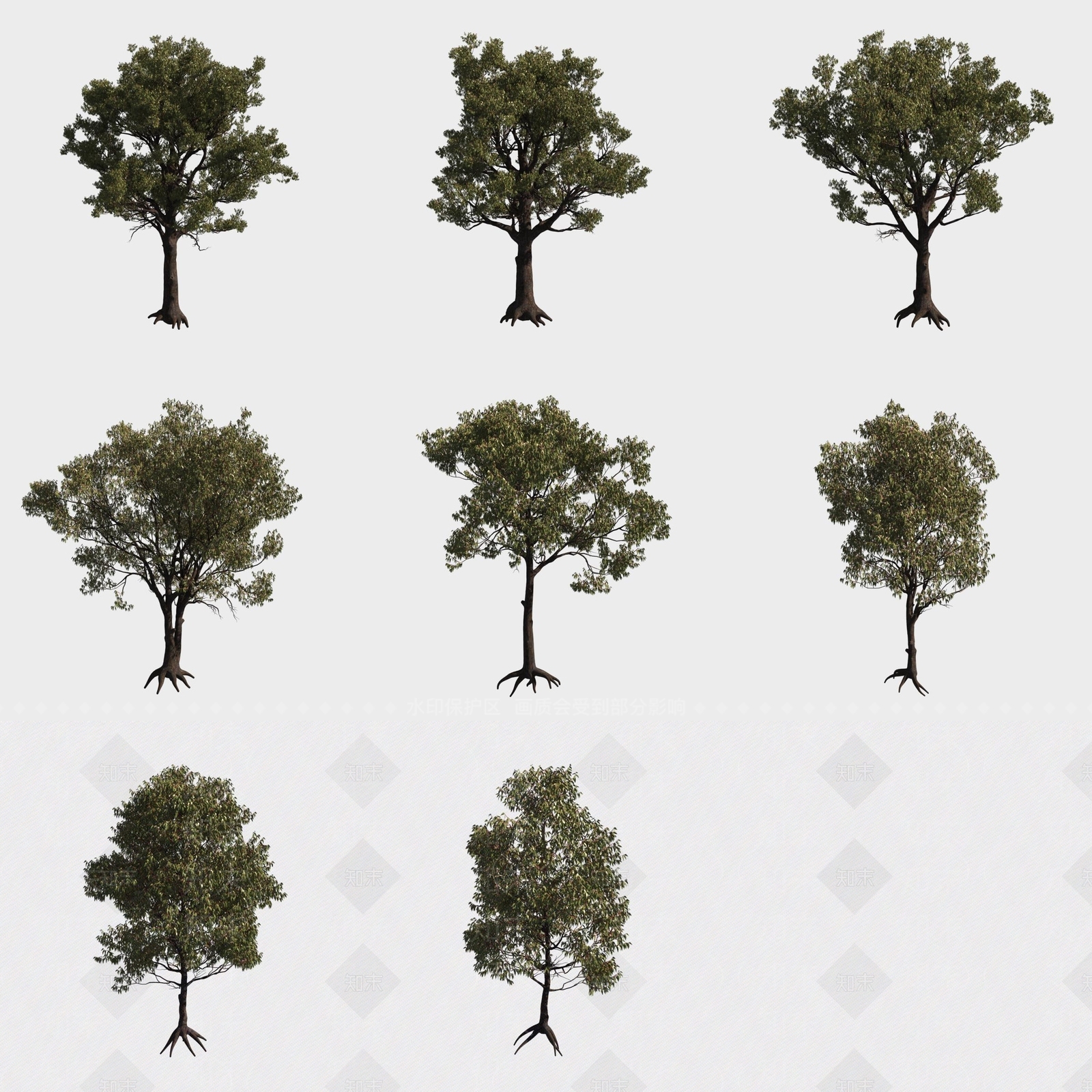 灌木3D模型下载【ID:1189558683】