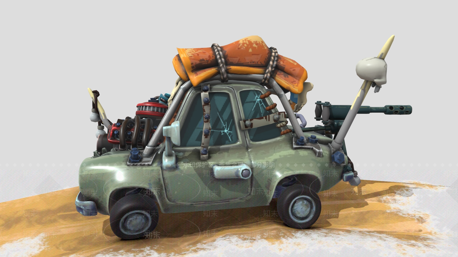 汽车3D模型下载【ID:1189562927】