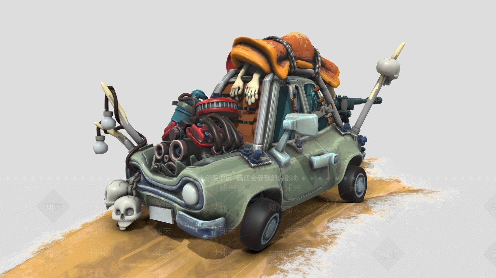汽车3D模型下载【ID:1189562927】