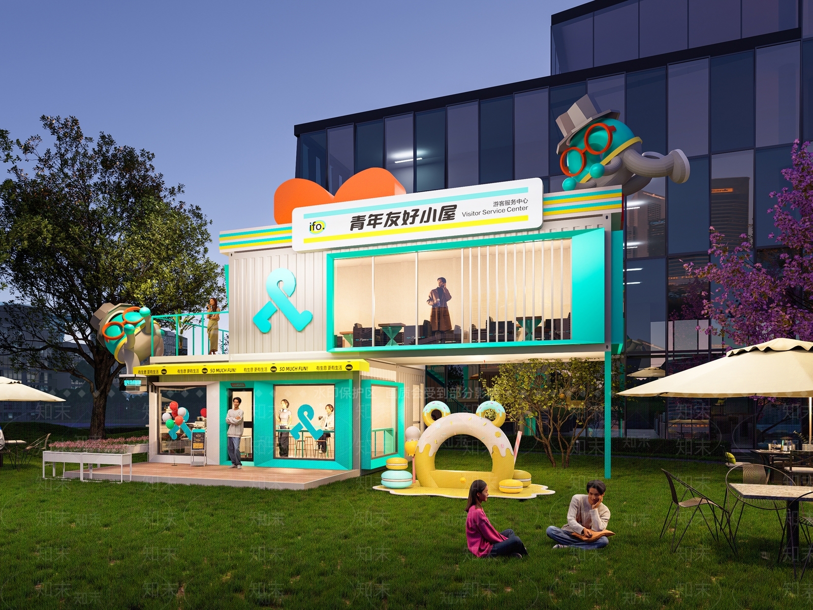 集装箱SU模型下载【ID:1189573432】