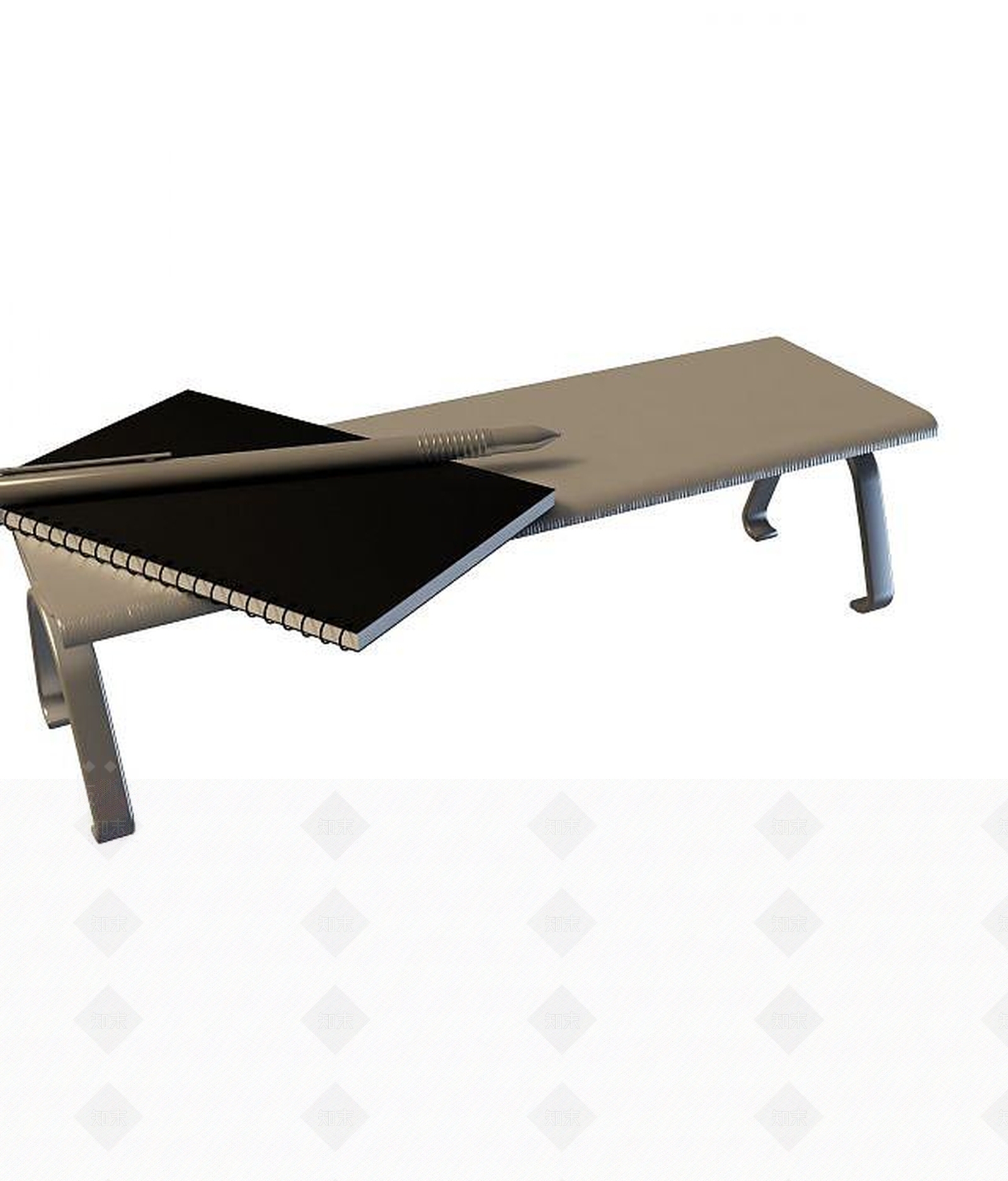 现代记事本3D模型下载【ID:1189576911】