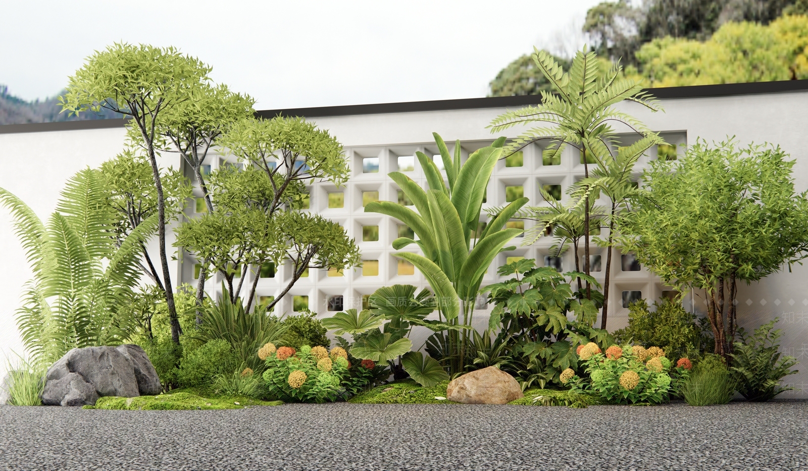 花草SU模型下载【ID:1189600061】
