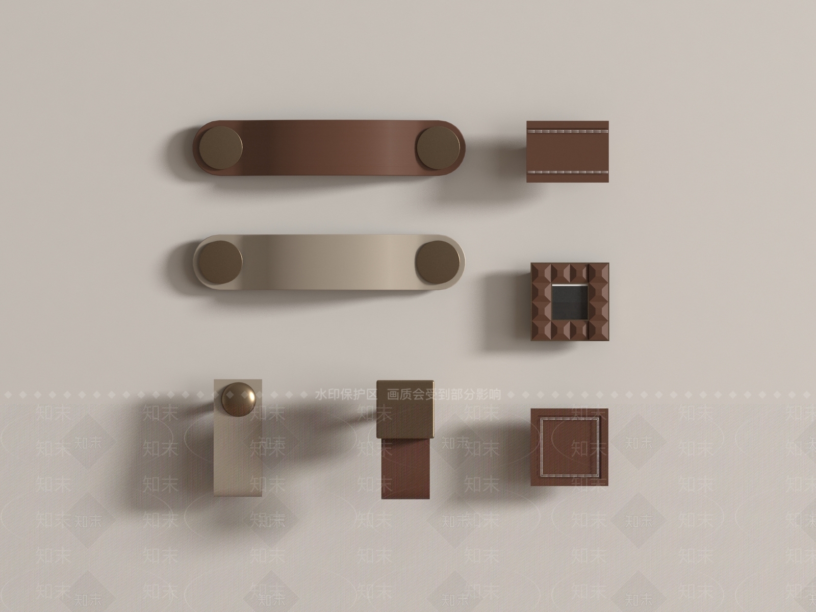 现代拉手3D模型下载【ID:1189602117】