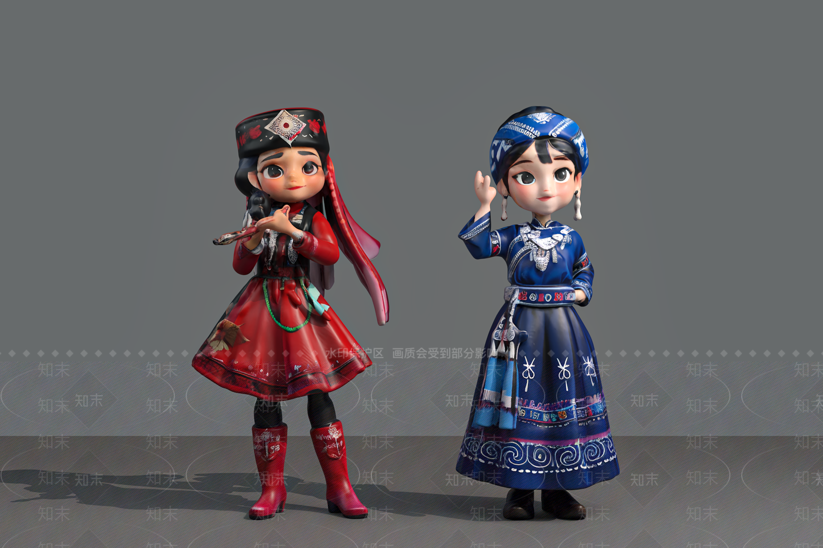 多人3D模型下载【ID:1189629189】