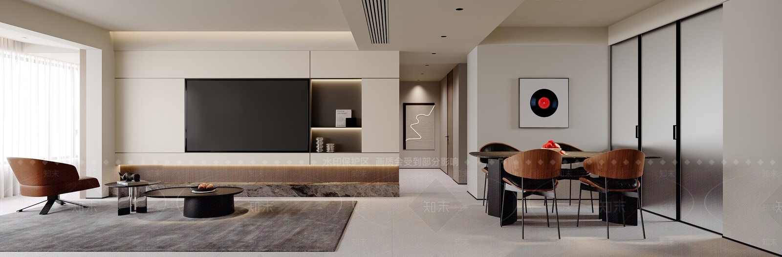意式办公大厅3D模型下载【ID:1215073011】