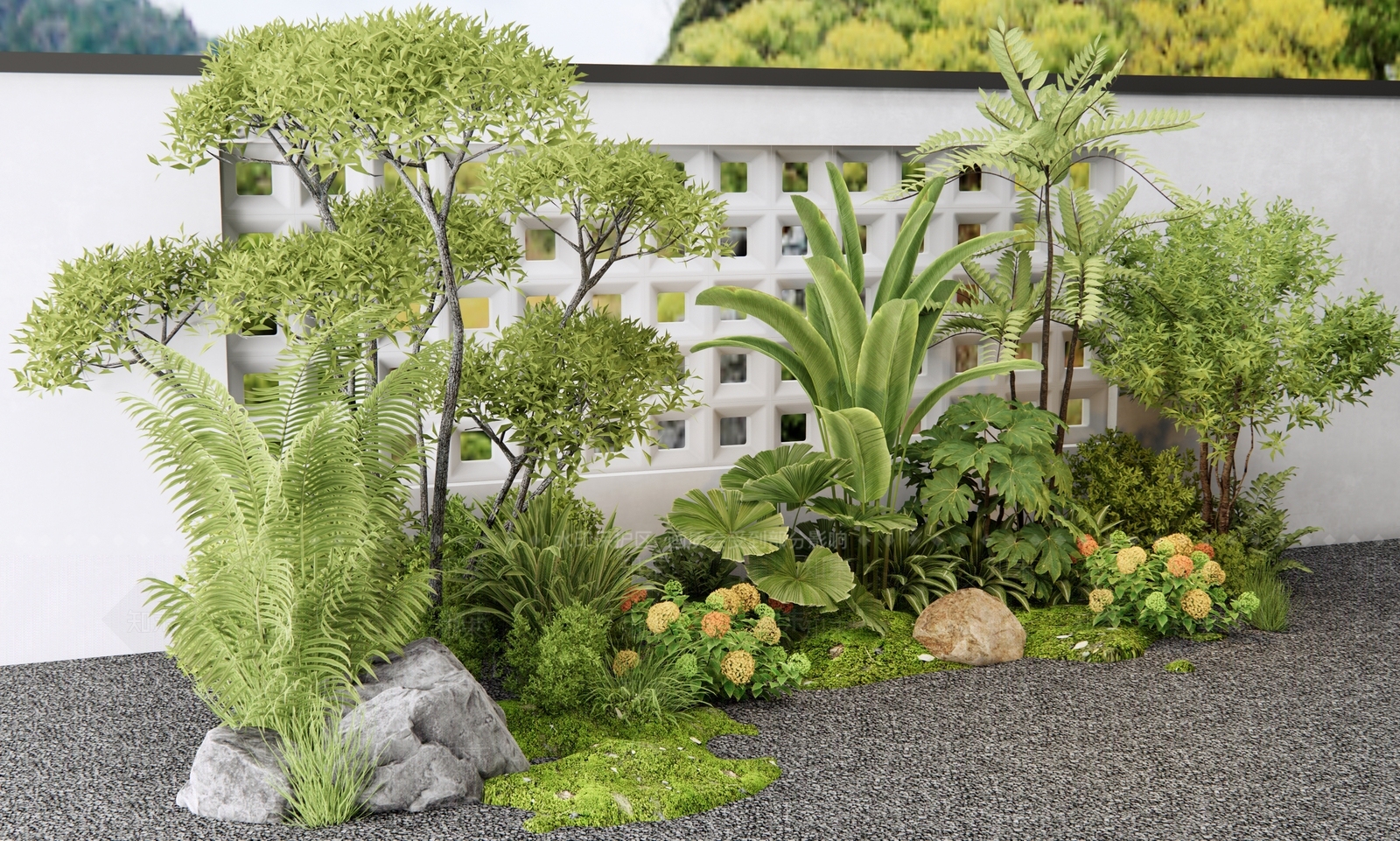 灌木SU模型下载【ID:1189633862】