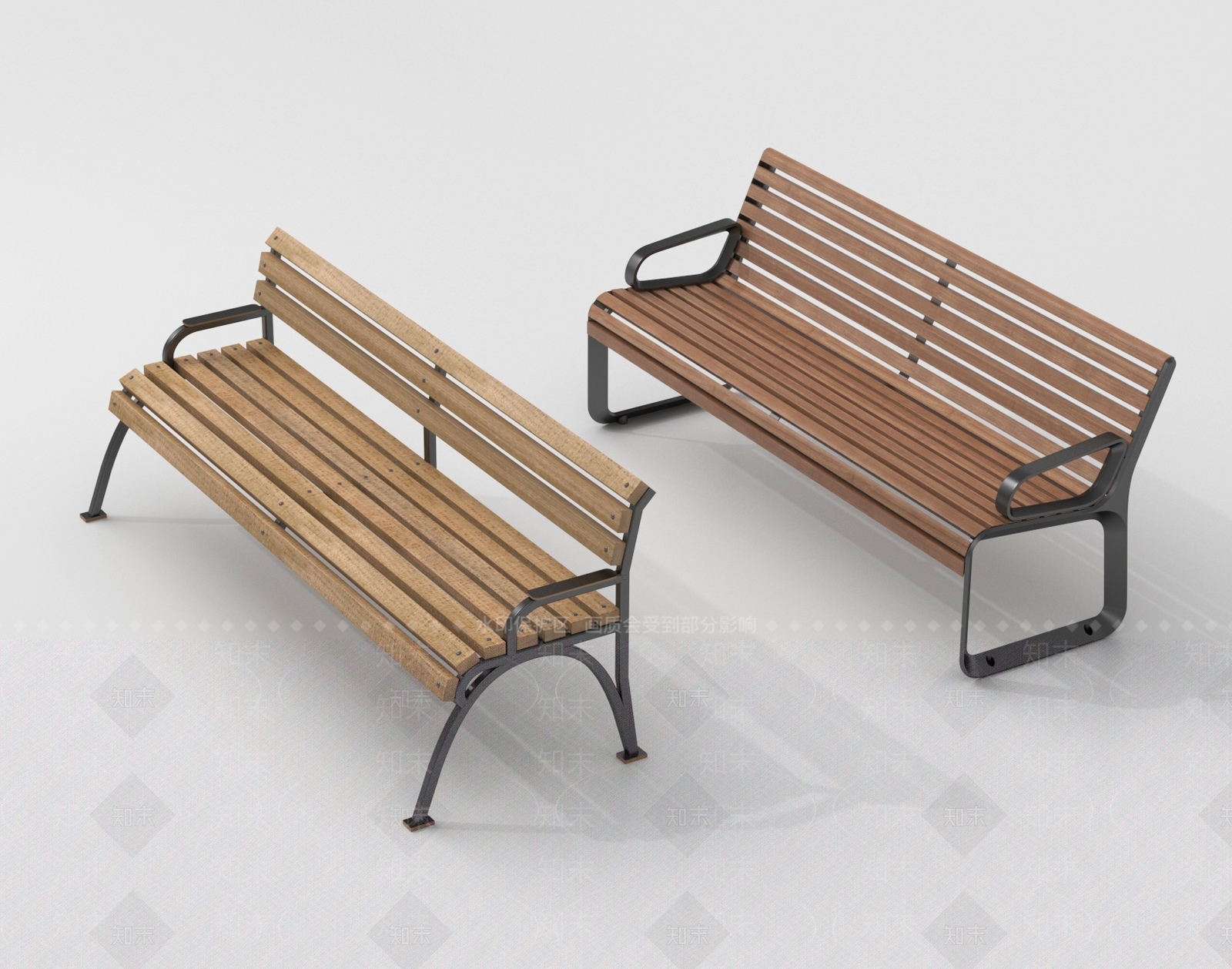 现代景观座椅3D模型下载【ID:1189634808】