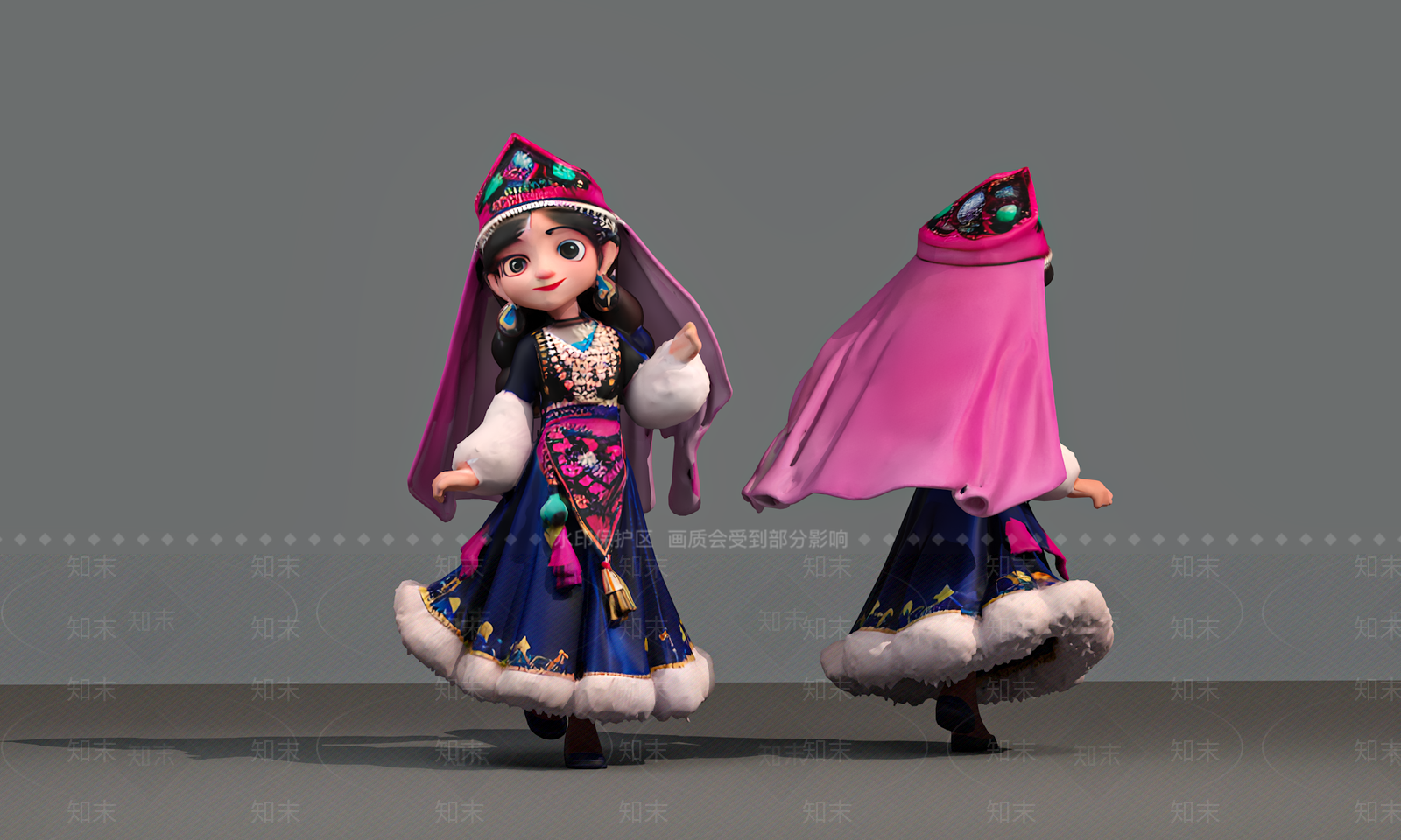 女人3D模型下载【ID:1189636238】