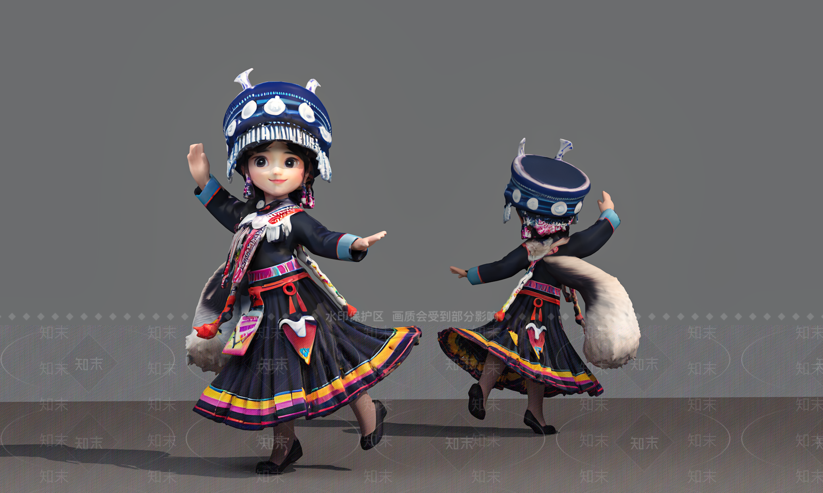 女人3D模型下载【ID:1189637076】