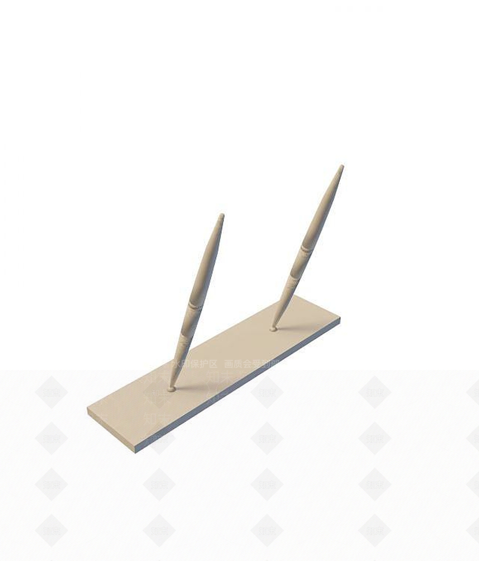 现代笔3D模型下载【ID:1189638307】