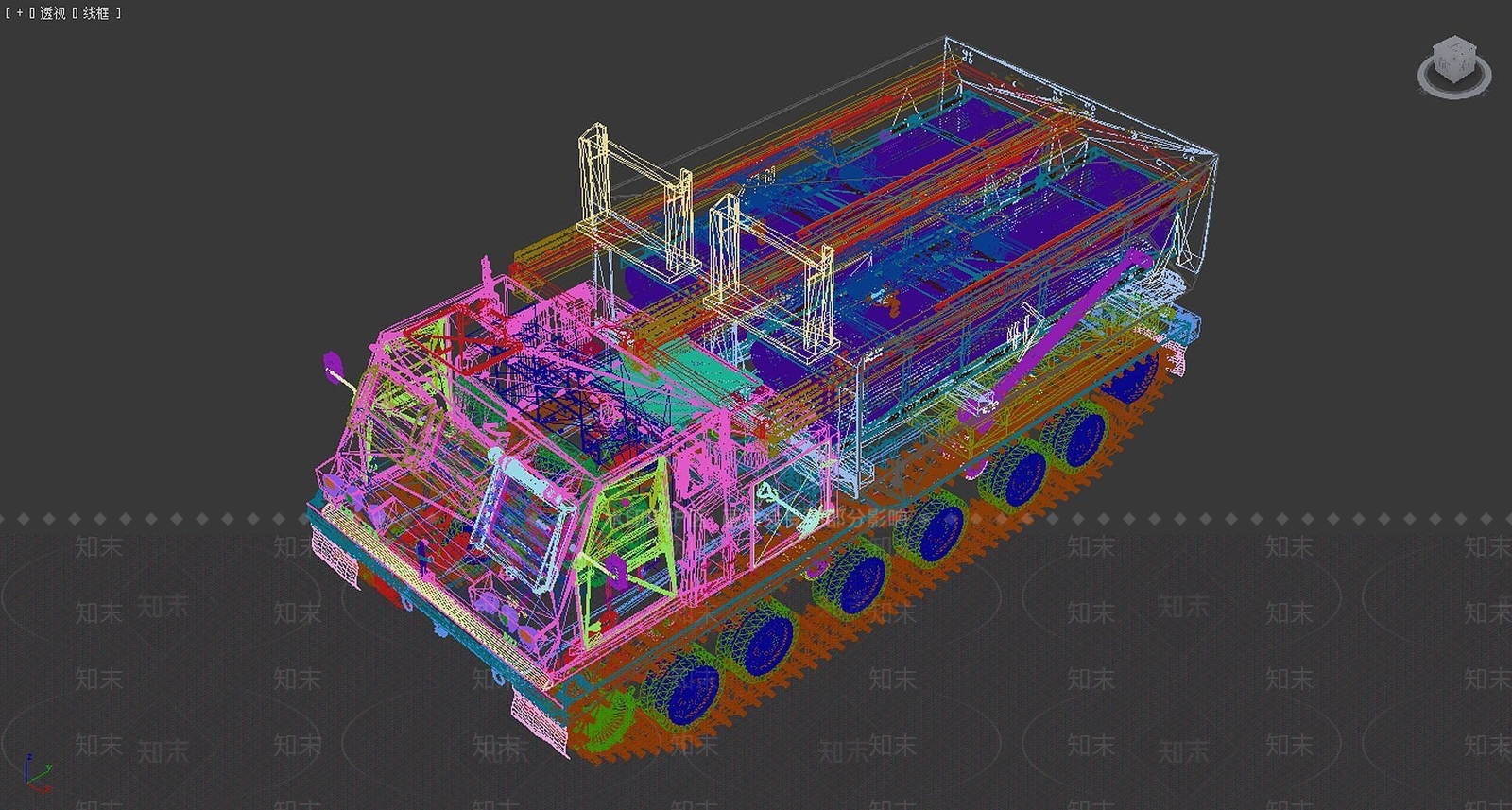 现代坦克装甲车战斗车3D模型下载【ID:1189640463】