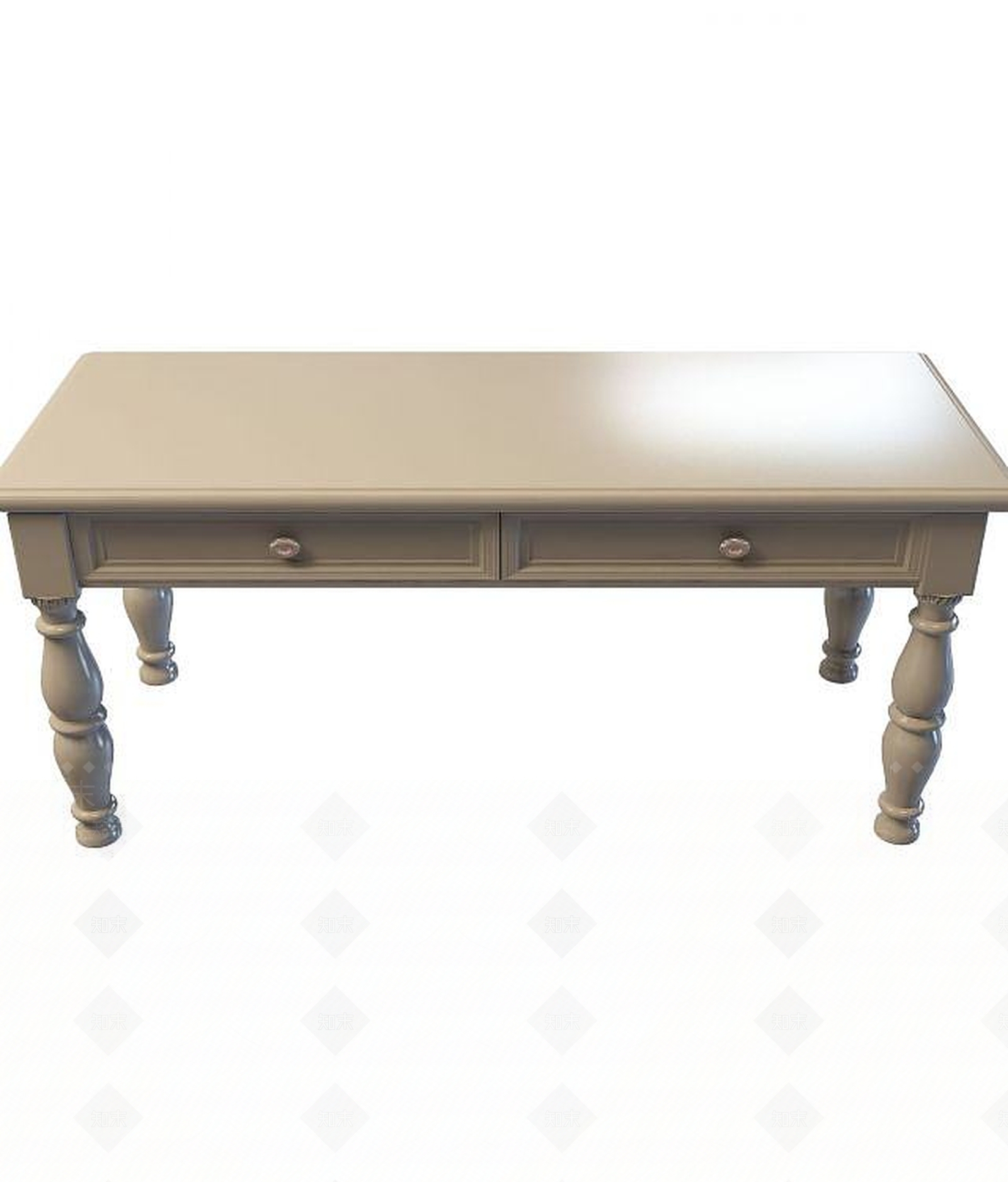 现代抽屉桌3D模型下载【ID:1189643621】