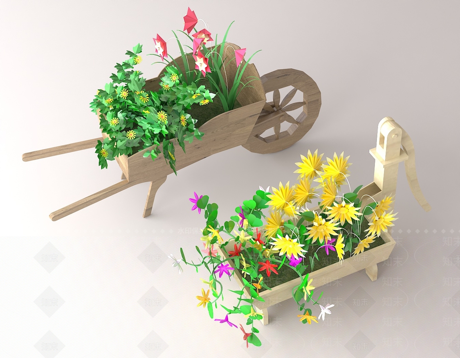 花箱3D模型下载【ID:1189652775】
