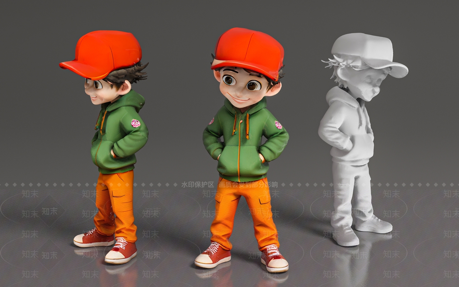 儿童3D模型下载【ID:1189655755】