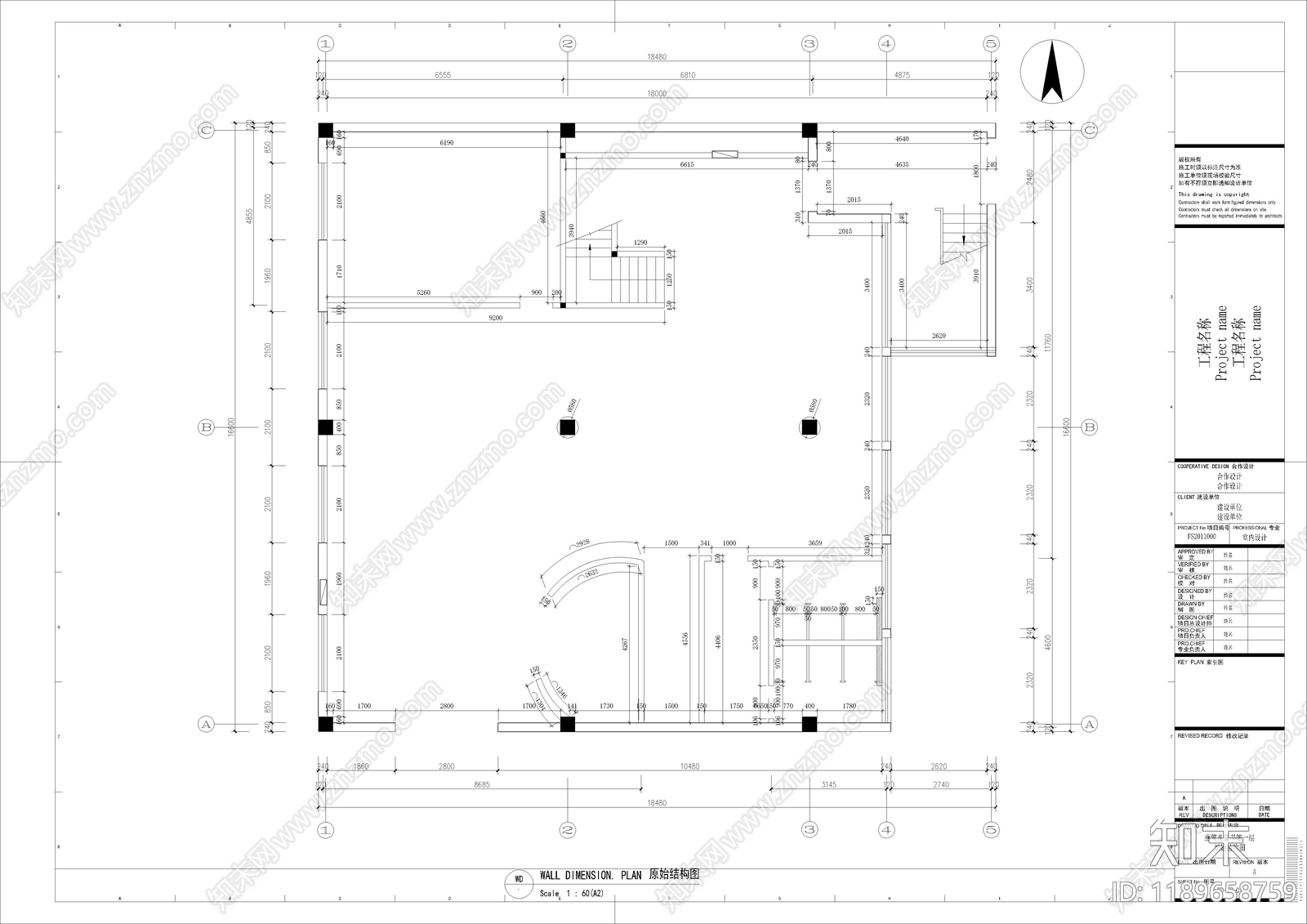 现代简约图书馆cad施工图下载【ID:1189658759】