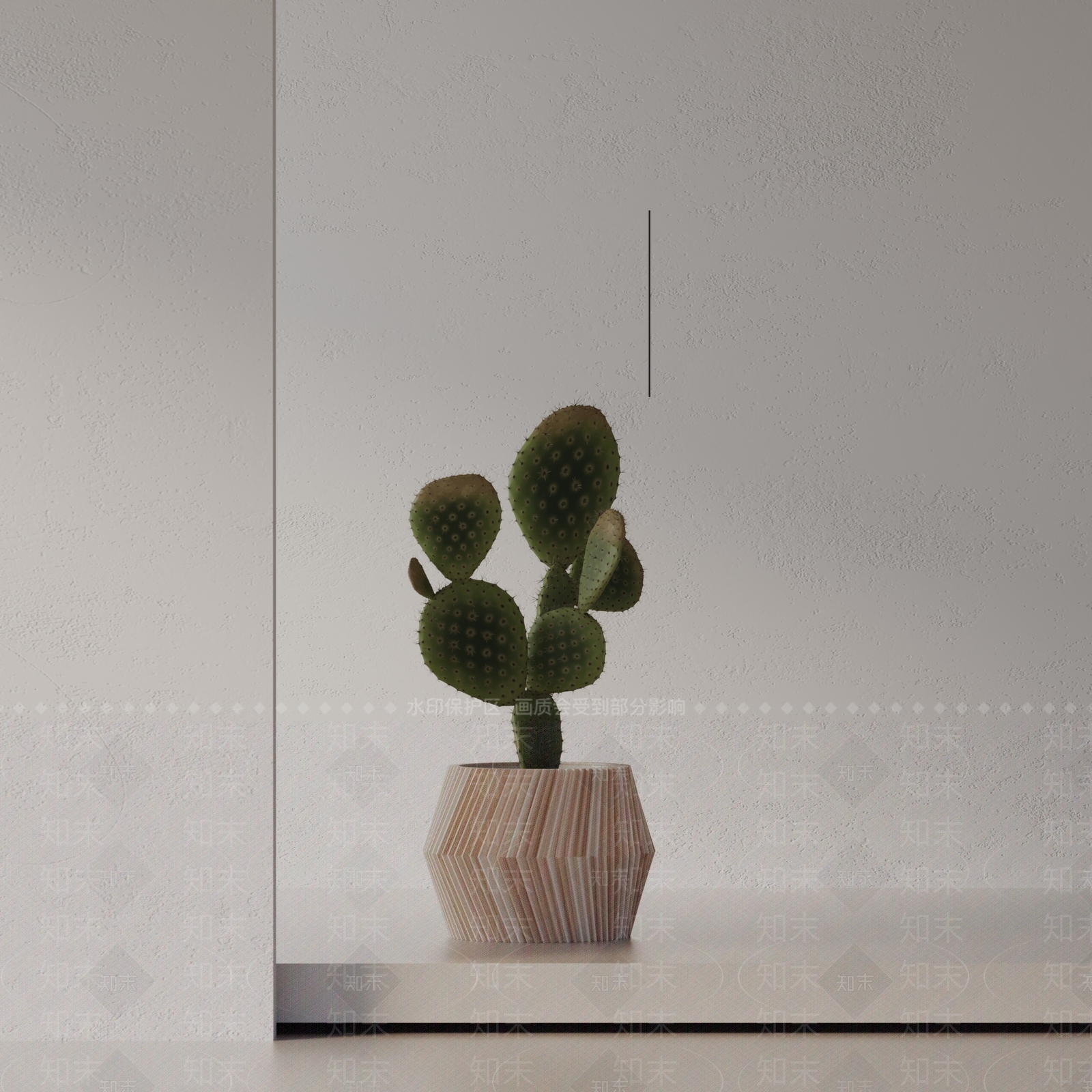 盆栽3D模型下载【ID:1189659272】