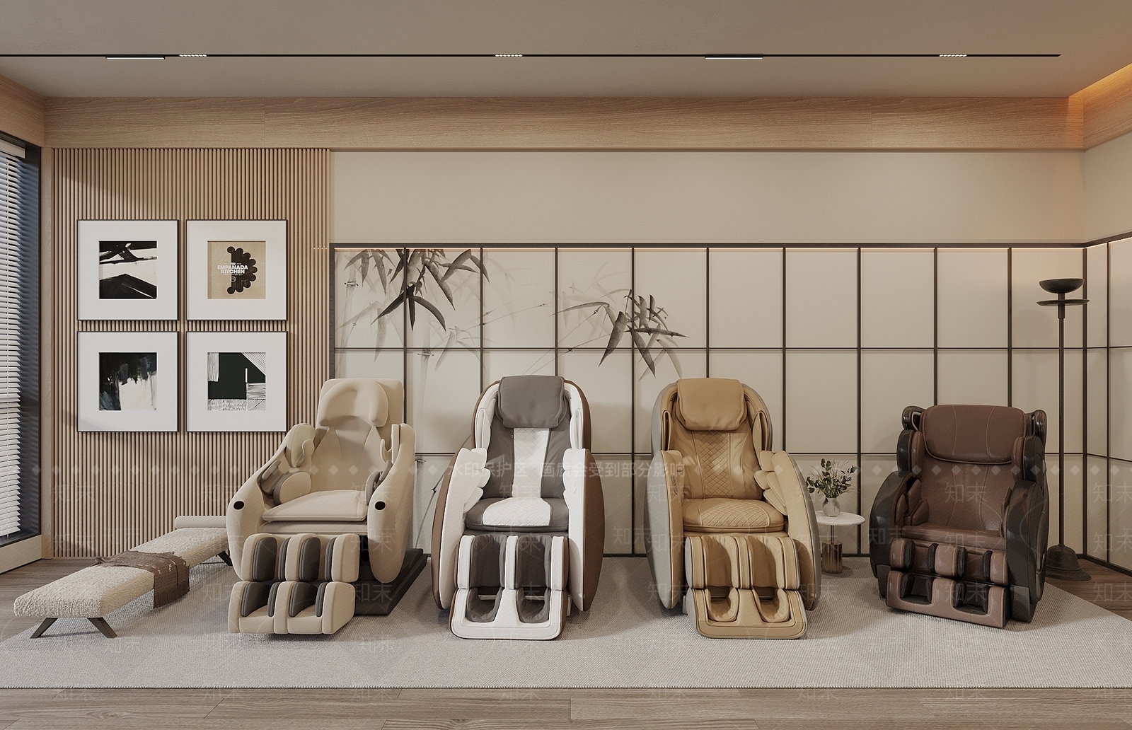 现代按摩椅SU模型下载【ID:1189669862】