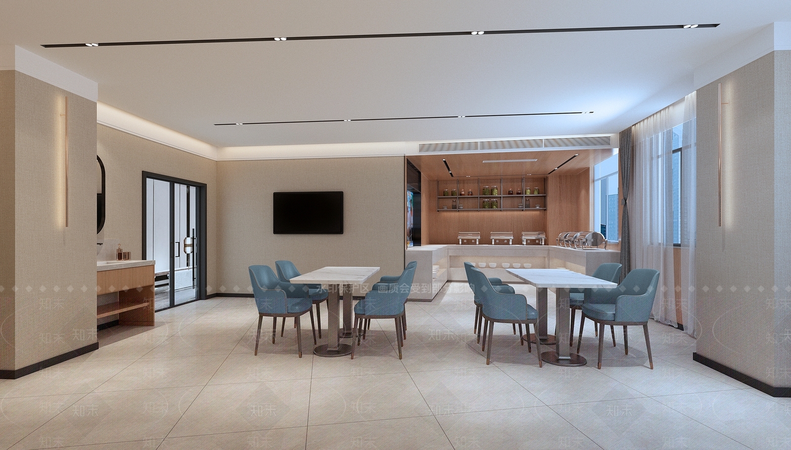 现代家居客厅3D模型下载【ID:1189680703】