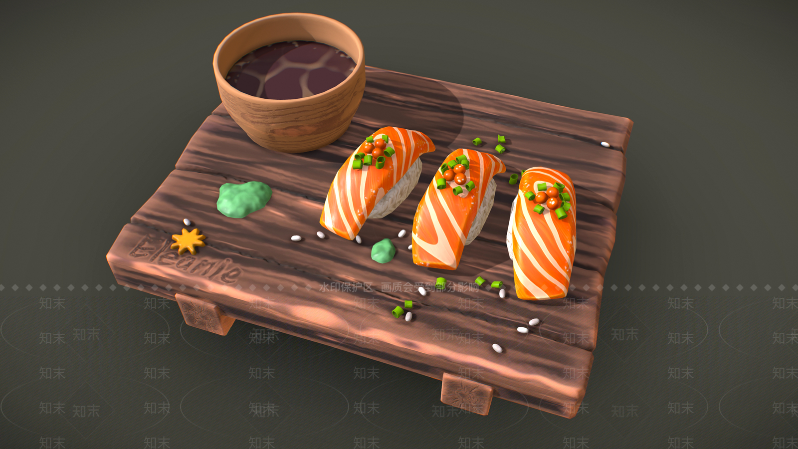 酒水食物3D模型下载【ID:1189681305】